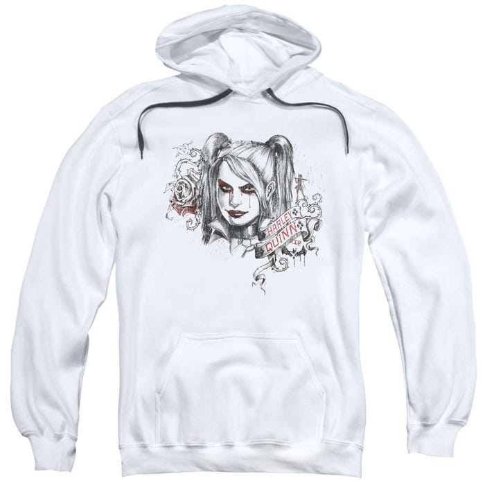 Harley Quinn Sketchy Girl Hoodie