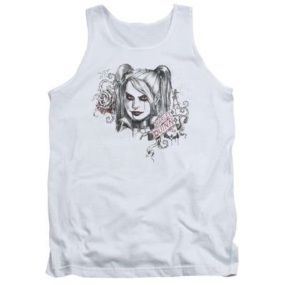 Harley Quinn Sketchy Girl Tank Top