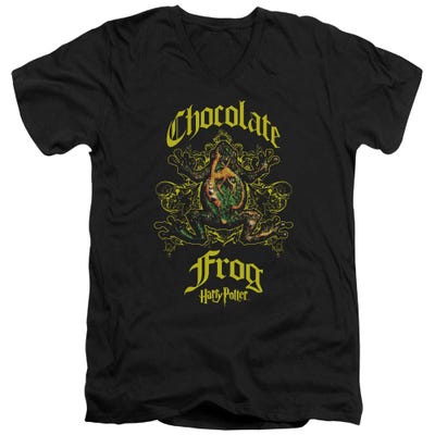 Harry Potter Chocolate Frog V-Neck T-Shirt