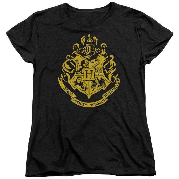 Harry Potter Hogwarts Logo Womens T-Shirt
