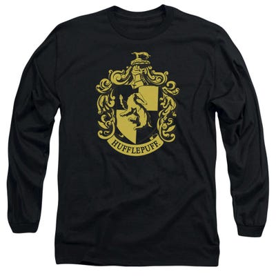 Harry Potter Hufflepuff Logo Long Sleeve Shirt