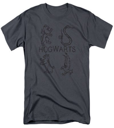 Harry Potter Literary Crests Hogwarts T-Shirt