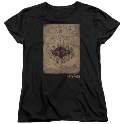 Harry Potter Maraunder's Map Womens T-Shirt