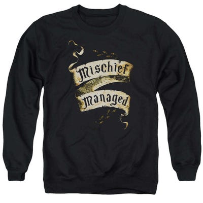 Harry Potter Mischief Managed Graphic Sweatshirt
