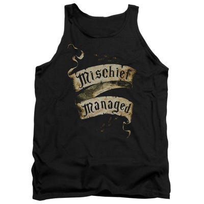 Harry Potter Mischief Managed Graphic Tank Top