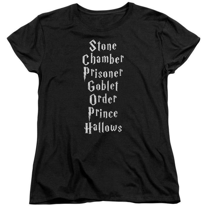 Harry Potter Place Titles Women's T-Shirt