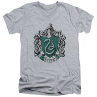 Harry Potter Slytherin Crest V-Neck T-Shirt