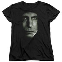 Harry Potter Snape Head Womens T-Shirt