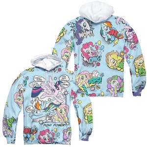 My Little Pony Official Comic Art Sublimation Hoodie