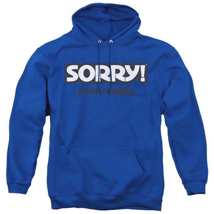 Sorry! Not Really Funny Hasbro Game Hoodie