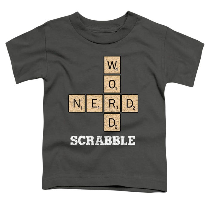 WORD NERD SCRABBLE Toddler T-Shirt