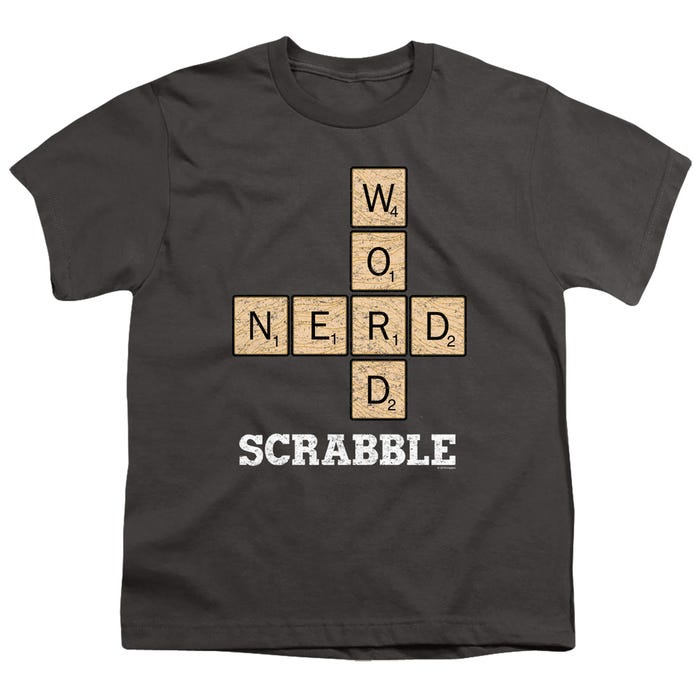 WORD NERD SCRABBLE Kids T-Shirt