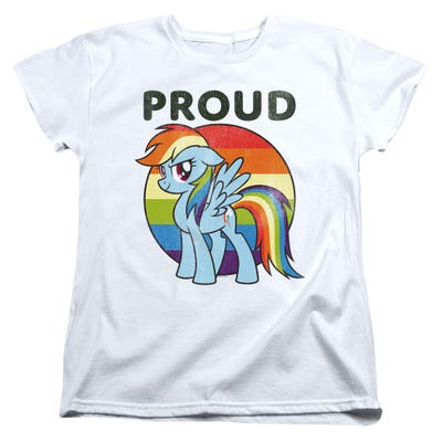 My Little Pony Friendship Is Magic Proud Womens T-Shirt
