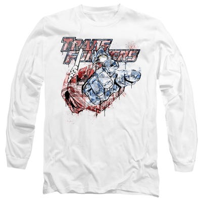 Transformers Spray Panels Long Sleeve Shirt