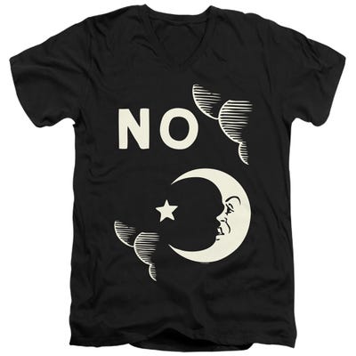 Hasbro No Moon Star V-Neck T-Shirt