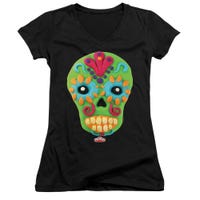 Play-Doh Sugar Skull Hasbro Juniors V-Neck T-Shirt