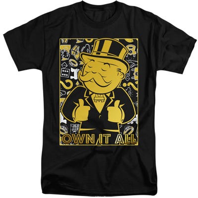 Monopoly Own It All Tall T-Shirt