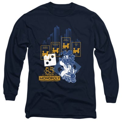 THE TRUE RAILROAD TYCOON MONOPOLY Long Sleeve Shirt