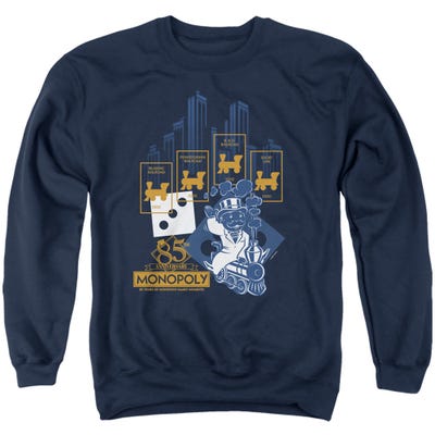 THE TRUE RAILROAD TYCOON MONOPOLY Sweatshirt