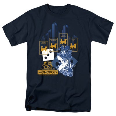 THE TRUE RAILROAD TYCOON MONOPOLY T-Shirt