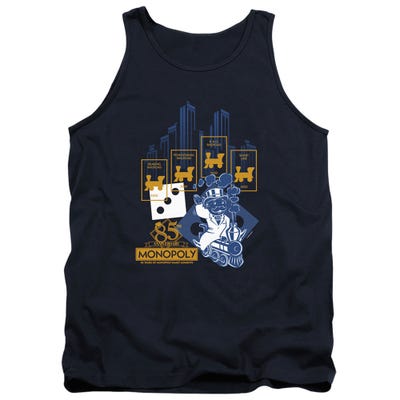 THE TRUE RAILROAD TYCOON MONOPOLY Tank Top