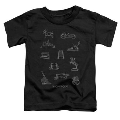Monopoly Token Toddler T-Shirt