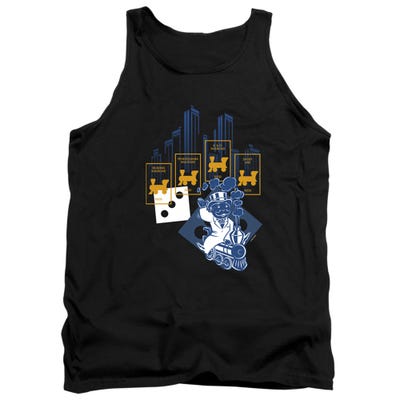 THE TRUE RAILROAD TYCOON NO LOGO MONOPOLY Tank Top