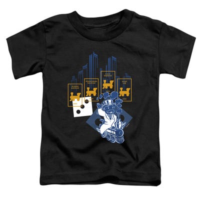THE TRUE RAILROAD TYCOON NO LOGO MONOPOLY Toddler T-Shirt