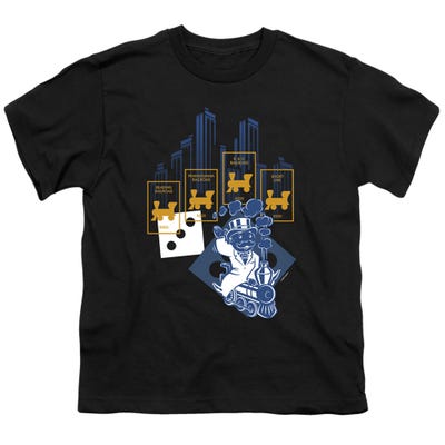 THE TRUE RAILROAD TYCOON NO LOGO MONOPOLY Kids T-Shirt