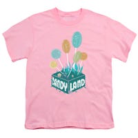 Candy Land Isometric Lollipop Block Kids T-Shirt