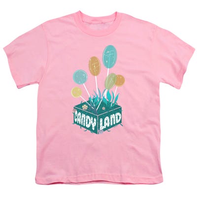 Candy Land Isometric Lollipop Block Kids T-Shirt