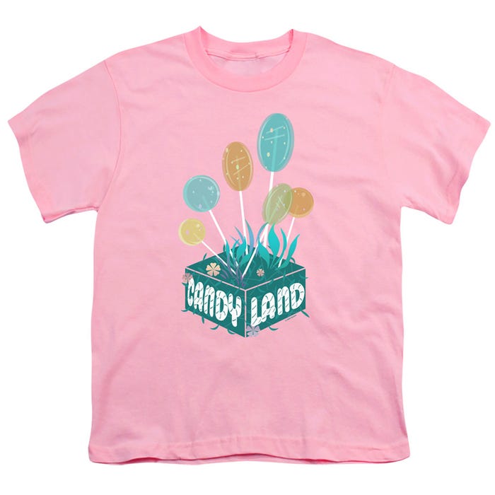 Candy Land Isometric Lollipop Block Kids T-Shirt
