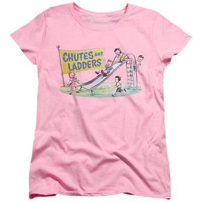 Old School Chutes and Ladders Womens T-Shirt