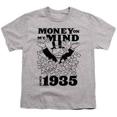 Monopoly Money On My Mind Since 1935 Kids T-Shirt
