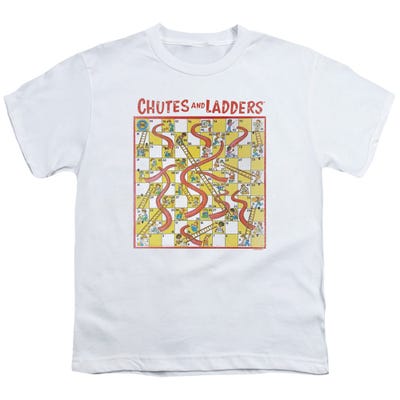 Chutes and Ladders 1979 Game Board Kids T-Shirt