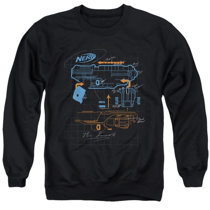 DECONSTRUCTED NERF GUN Sweatshirt