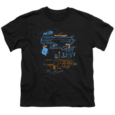 DECONSTRUCTED NERF GUN Kids T-Shirt