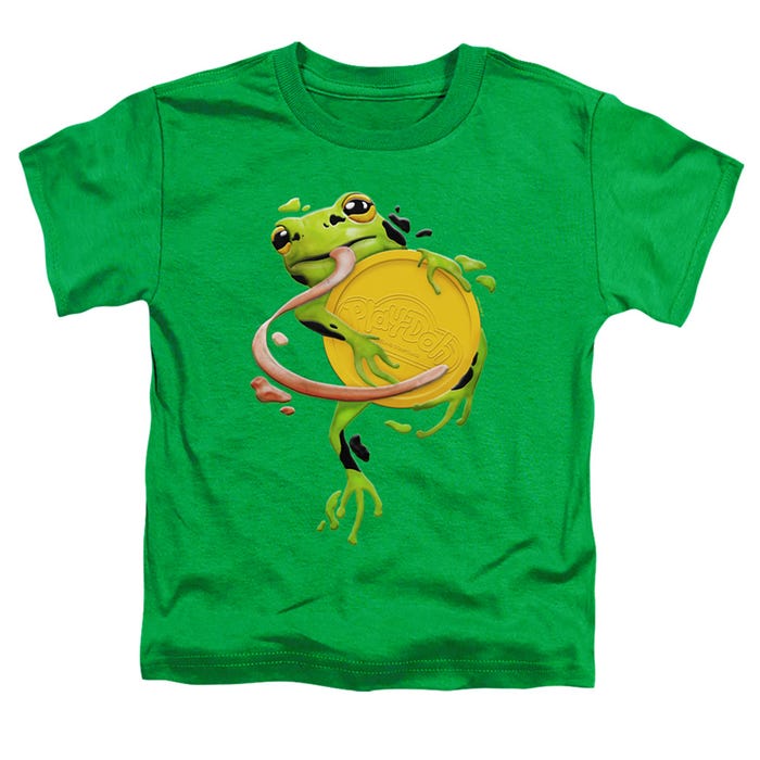FROG HUGGING PLAY DOH LID Toddler T-Shirt