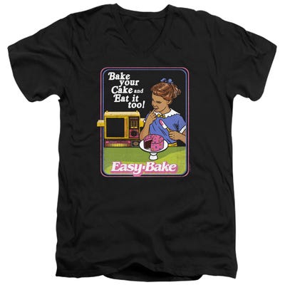 Easy Bake Your Cake V-Neck T-Shirt