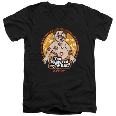 You Removed My What Funny Operation V-Neck T-Shirt