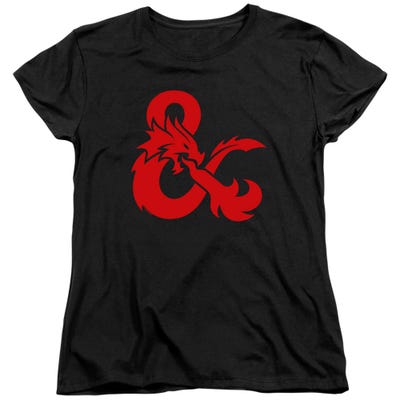 Dungeons & Dragons Ampersand Logo Womens T-Shirt