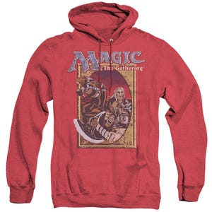 Fifth Edition Deck Art Magic The Gathering  Adult Heather Hoodie