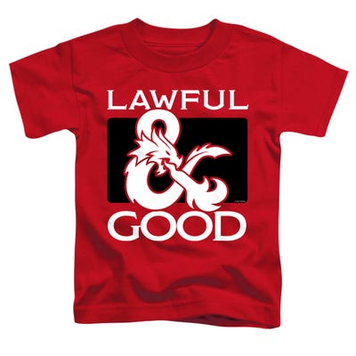 Dungeons & Dragons Lawful Good Toddler T-Shirt