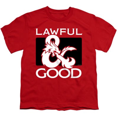 Dungeons & Dragons Lawful Good Kids T-Shirt