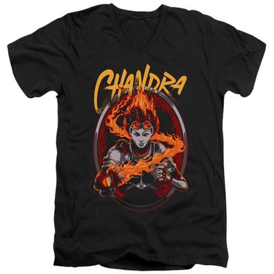 Magic The Gathering Chandra V-Neck T-Shirt