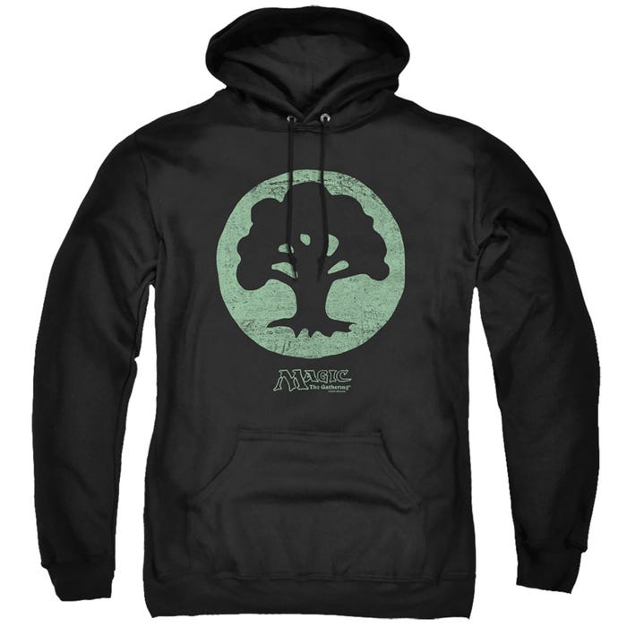 Magic The Gathering Green Symbol Hoodie