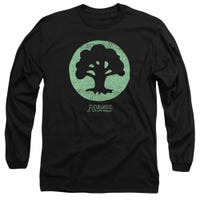 Magic The Gathering Green Symbol Long Sleeve Shirt