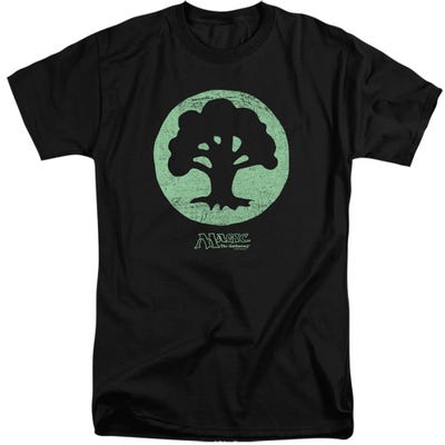 Magic The Gathering Green Symbol Tall T-Shirt