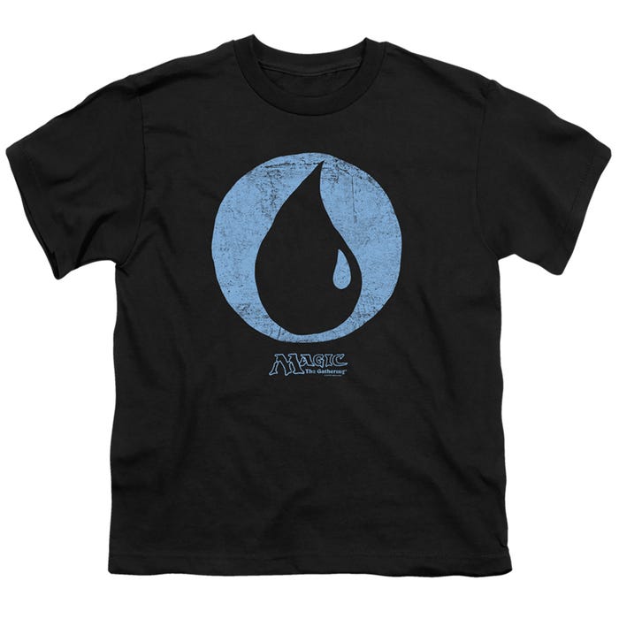 Magic The Gathering Blue Symbol Kids T-Shirt