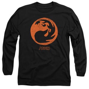 Magic The Gathering Red Symbol Long Sleeve Shirt